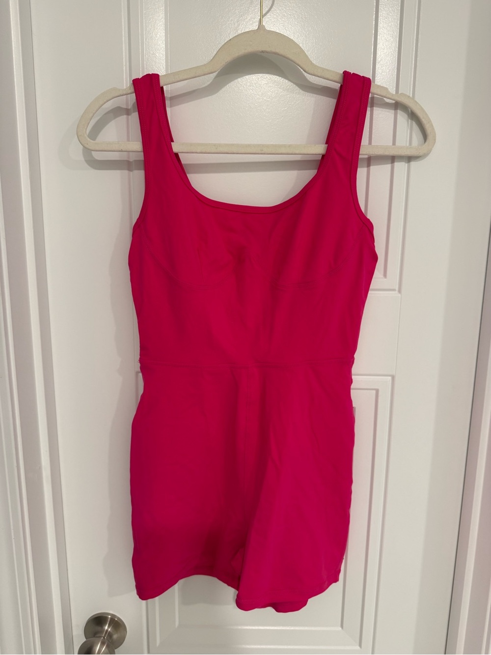 Hot Pink One-Piece Romper
